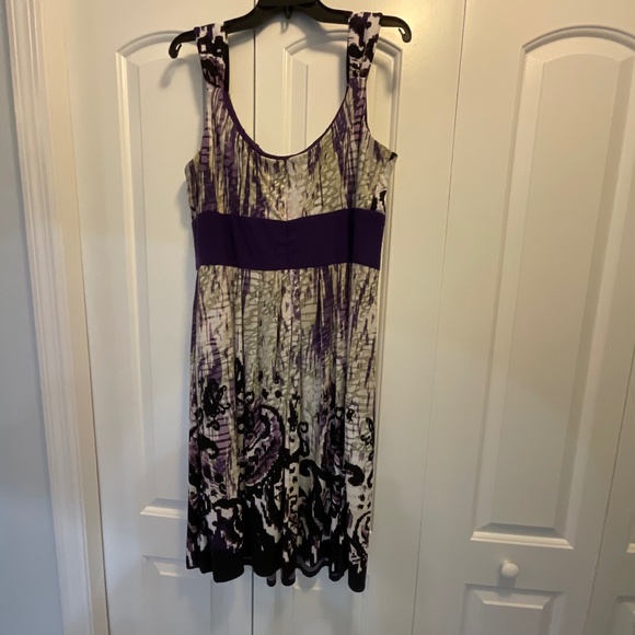 R&M Richards women’s dress with purple light jacket size 16 - Picture 9 of 9